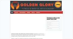 Desktop Screenshot of goldenglory.ca